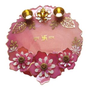 Resin pooja thali
