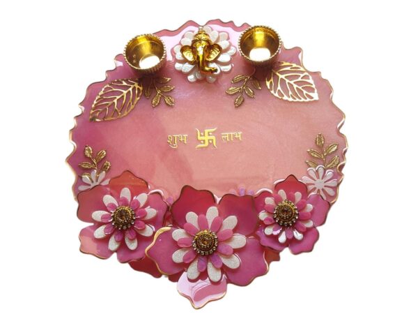Resin pooja thali
