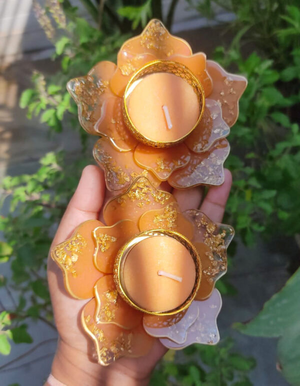 Tealight Candle holder- Set of 2