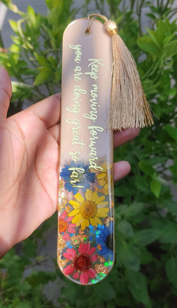 Blooming Memories Bookmark-Daisy Flowers - Image 3