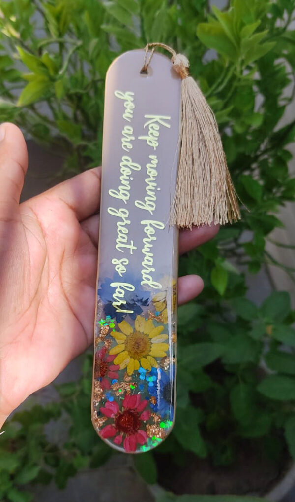 Blooming Memories Bookmark-Daisy Flowers - Image 4