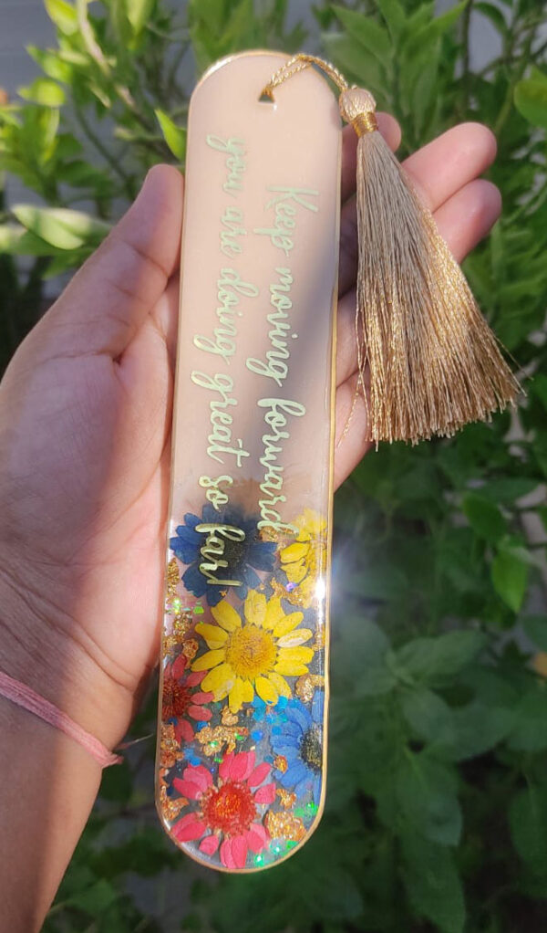 Blooming Memories Bookmark-Daisy Flowers - Image 5
