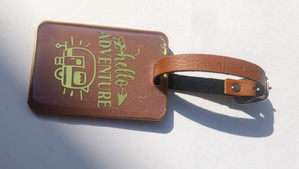 Vibrant Resin luggage Bag Tags - Image 3
