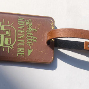 Vibrant Resin luggage Bag Tags