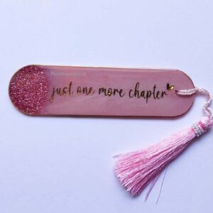 Resin Sparkle Bookmark-Medium Curved Bookmarks