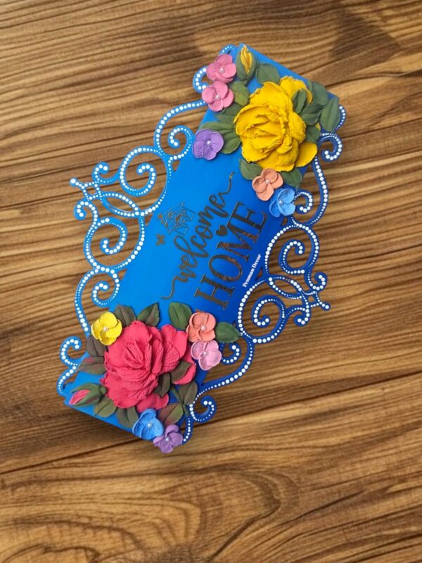 Welcome Home Wooden Wall Hanging Home Decor - Image 3