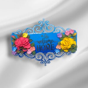 Welcome Home Wooden Wall Hanging Home Decor