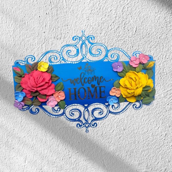 Welcome Home Wooden Wall Hanging Home Decor - Image 4