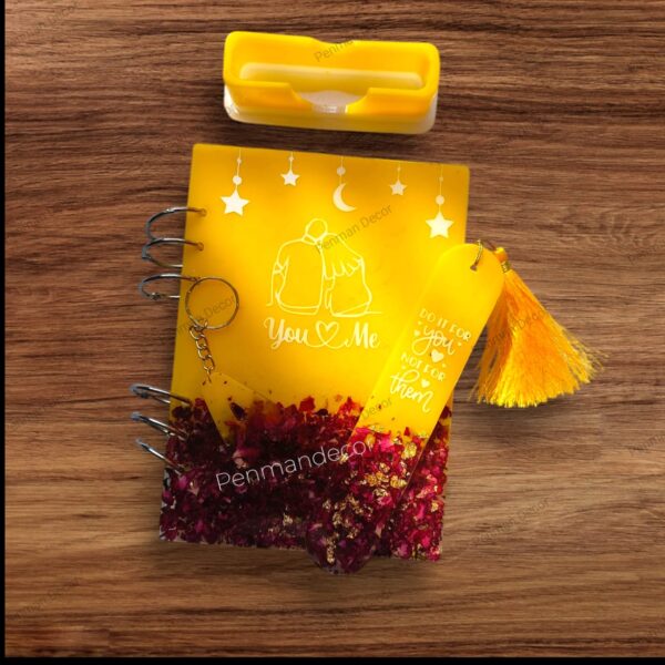 You and Me Resin Bloom Diary (A5) - Image 4