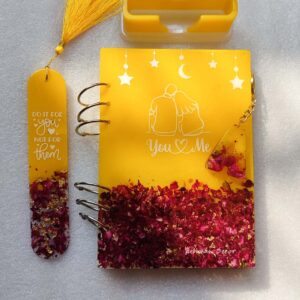 You and Me Resin Bloom Diary (A5)