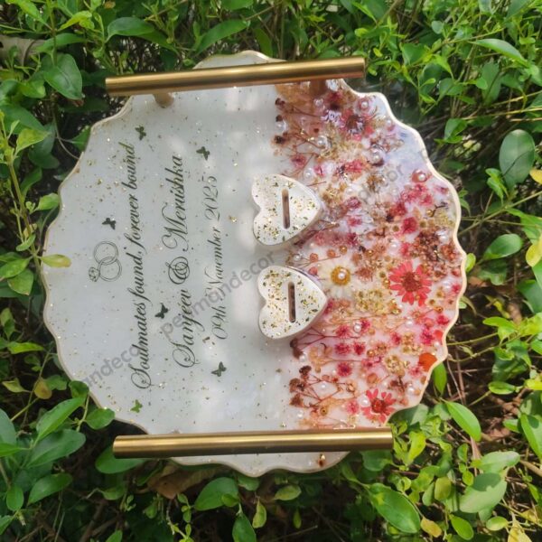 Resin Engagement Ring Platter - Image 2